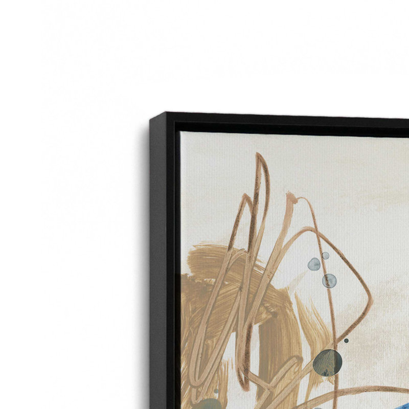 «Agate Freeway II» par June Erica Vess, reproduction d'art sur toile, Noir, H 12 po x l 12 po