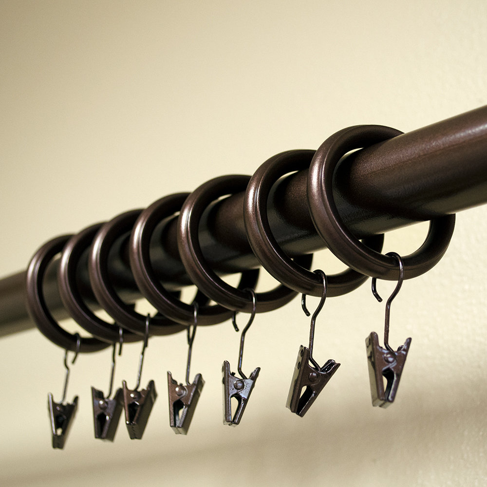Vasios Curtain Rings, Bronze