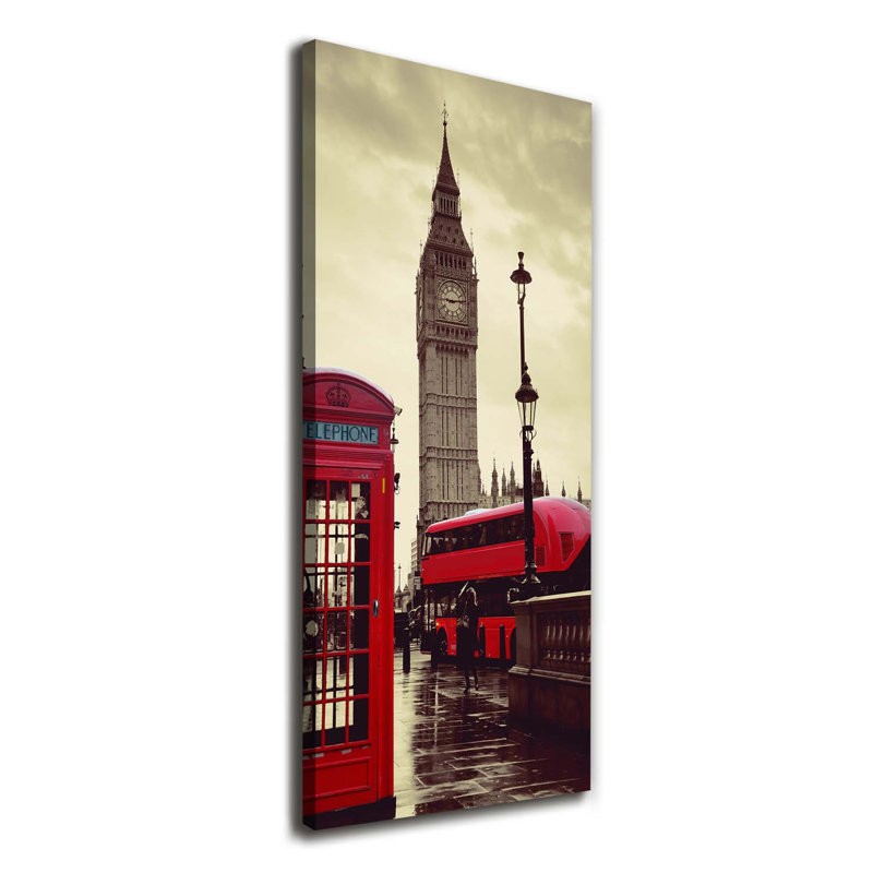 Big Ben London - Wrapped Canvas Print