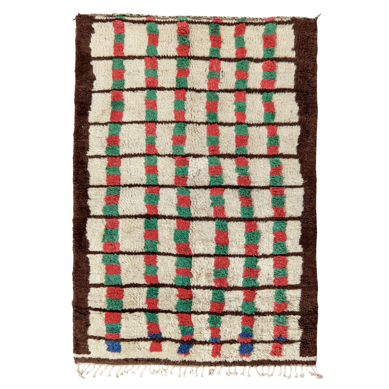 One-of-a-Kind 5' X 7'2" Hand Knotted Area Rug