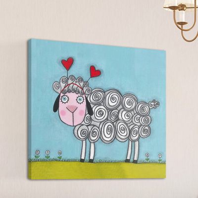 «Sheep», reproduction sur toile tendue