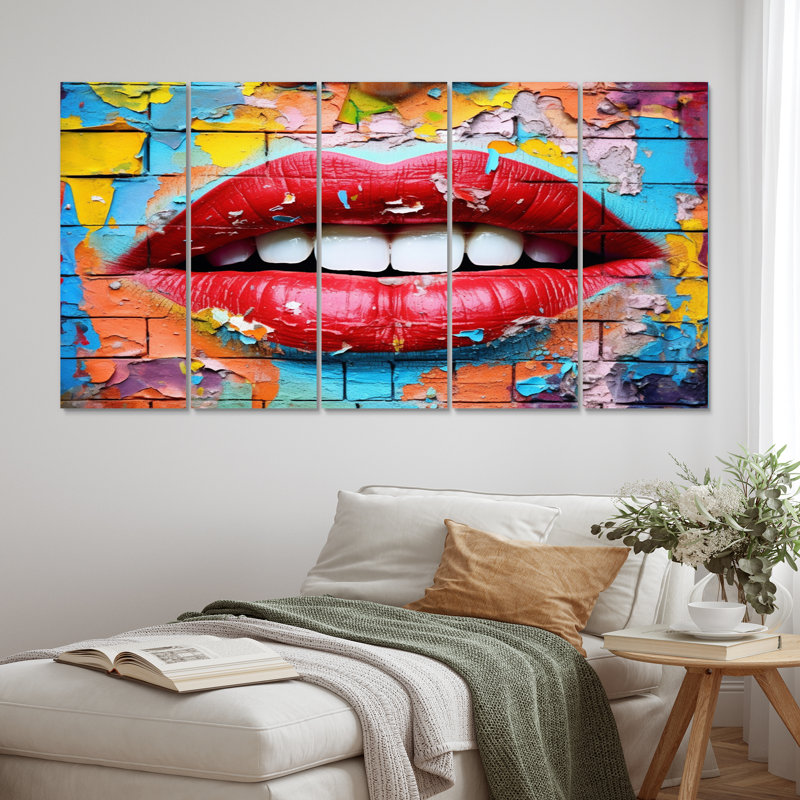 Glam Fashion Wall Decor on Metal