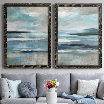 " Distant Drama I " 2 - Pieces Painting Print