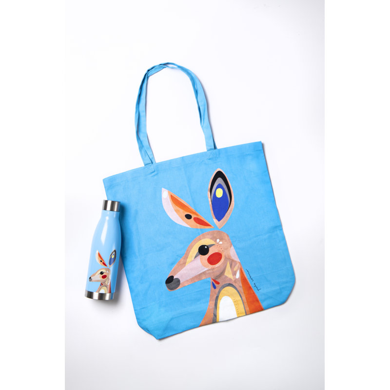 Kanagroo Picnic Tote Bag