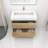 36" Wall Mounted Single Bathroom Vanity-71072205