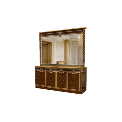 84.6 in. W Solid Wood Sideboard