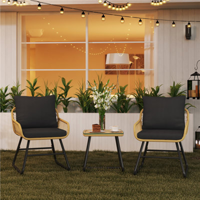 3-Piece Patio Bistro Set