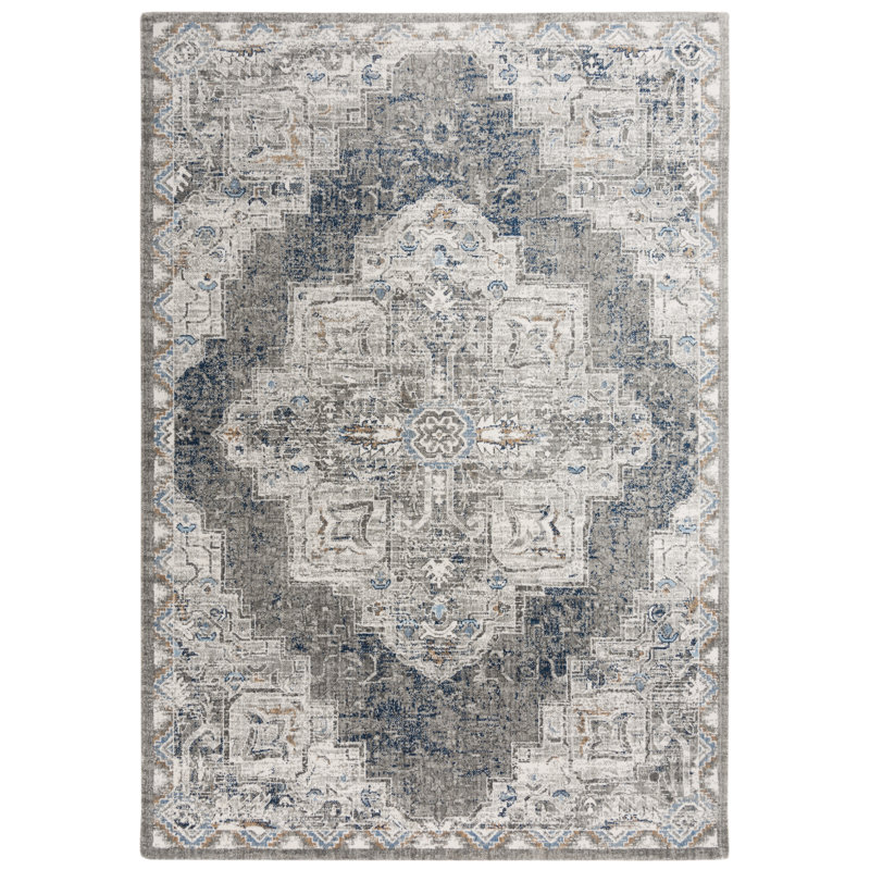 Merek Oriental Indoor Rug, Rectangle 9' x 12'