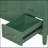 36"Solid Wood Frame Bathroom Vanity With 4 Drawers-1790245114