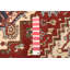 Tapis rouge foncé Umer Heritage 4 pi 0 po x 5 pi 10 po