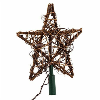 10 in. Rattan Astrology & Stars Shatterproof