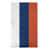 Blanc / orange / bleu marine