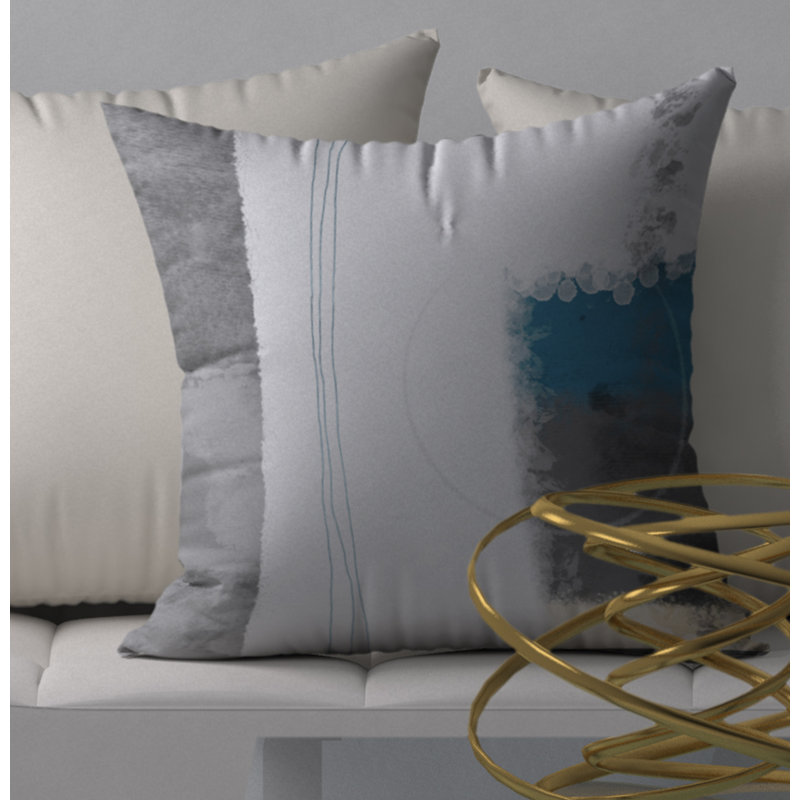 Housse de coussin décorative carrée et raffinée indéniablement raffinée, 18" x 18"