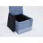 Chaise rembourrée en lin sans accoudoirs-575569053