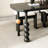 Maximino Pine Oval Solid Wood Dining Table-1547019700