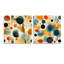 Currington - Ensemble de 2 verres muraux abstraits géométriques en acrylique-103926483