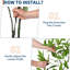 7 FT Artificial Eucalyptus Tree, Flexible Stems, Realistic Faux Plant for Indoor Outdoor Use, Lifelike Leaves-961954007-961954006