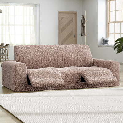 Stretchy Slipcover for Recliner Sofa - Soft to Touch & Easy to Clean - Velvet Collection