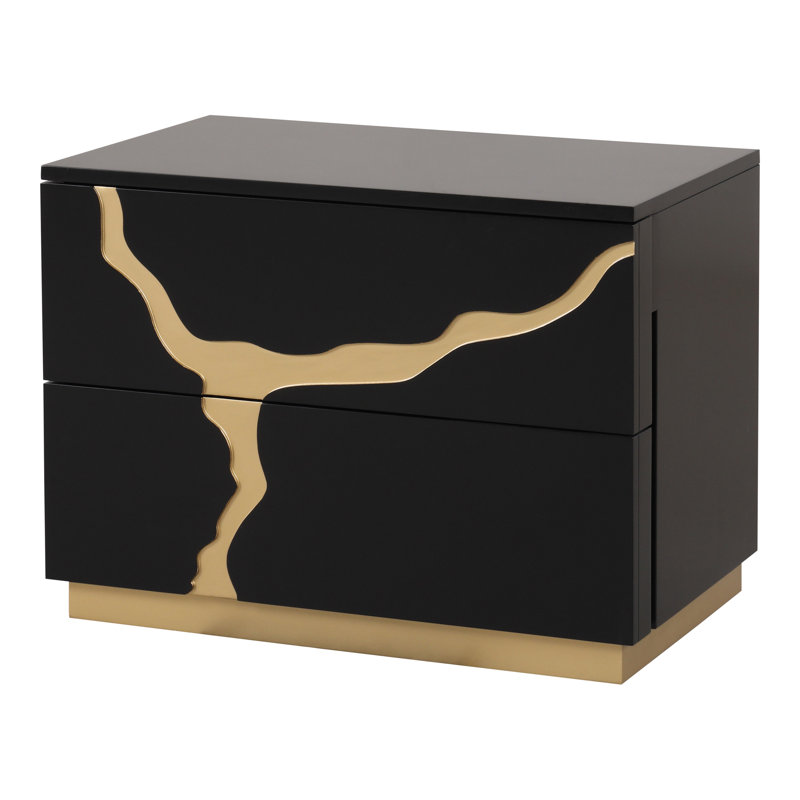 Table de chevet 2 tiroirs Toronto Rangin