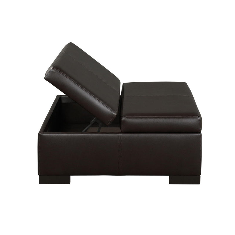 Upholstered Ottoman, Napa Vintage Chenille