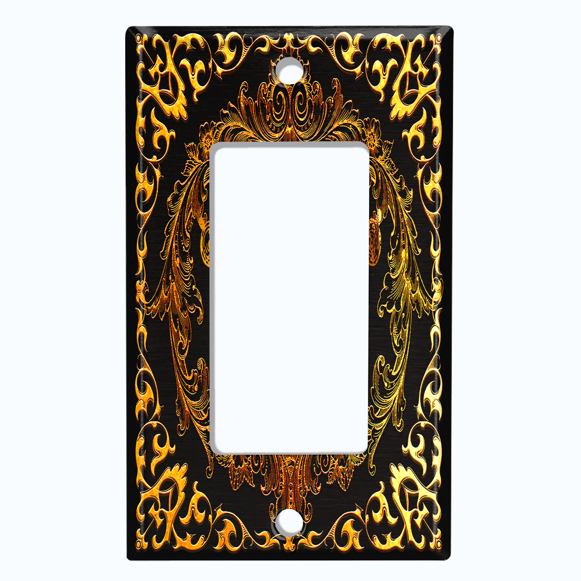 WorldAcc Metal Light Switch Plate Outlet Cover (Royal Crown Elegant ...