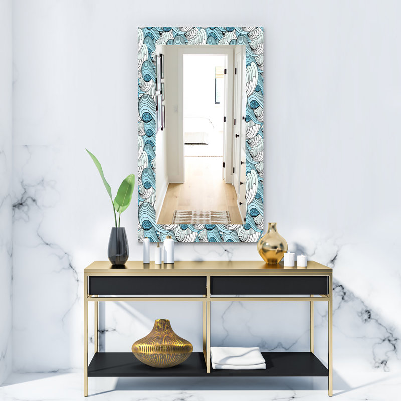 Mirror, 30" H x 48" W, Argyle