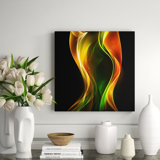 Emerald Flame Print