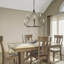 Lustre tambour 6 lumières façon bougie