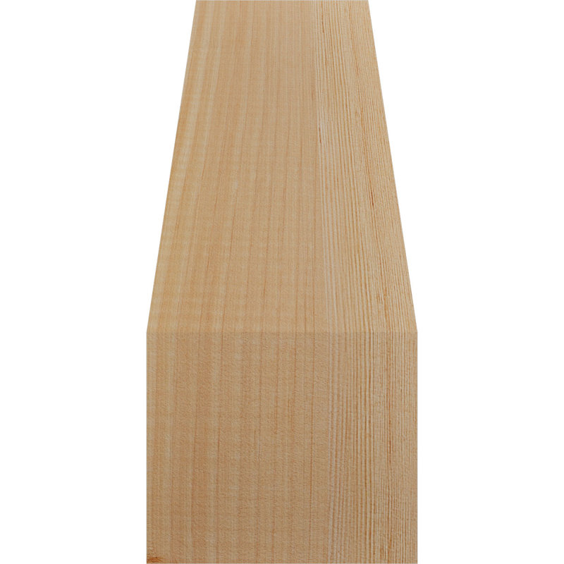Attelle de genou Funston, Sapin de Douglas, Lisse, H 14 po x l 5,5 po x P 10 po