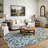 Premium Machine Washable Mayfield AMF2412 Floral Rug-897789094-897789098