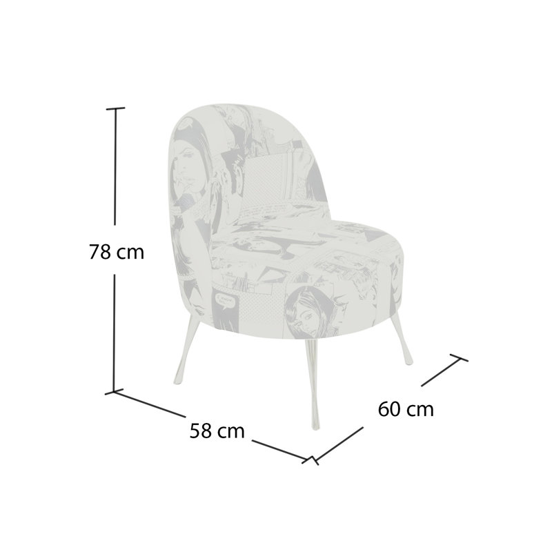 Loft Velvet Accent Chair