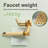 Wall Mounted Bathroom Faucet 2 Hole Bathroom Sink Faucets Brass Single Handle Bathroom Basin Taps With Valve-122655183