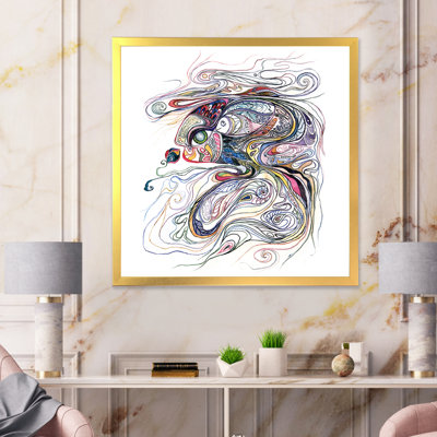 «Magic Mother Fish», peinture sur toile