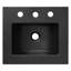 Meuble-lavabo sur pied simple 17,5 po avec plateau en bois manufacturé Modway Soma-93249753-93249752