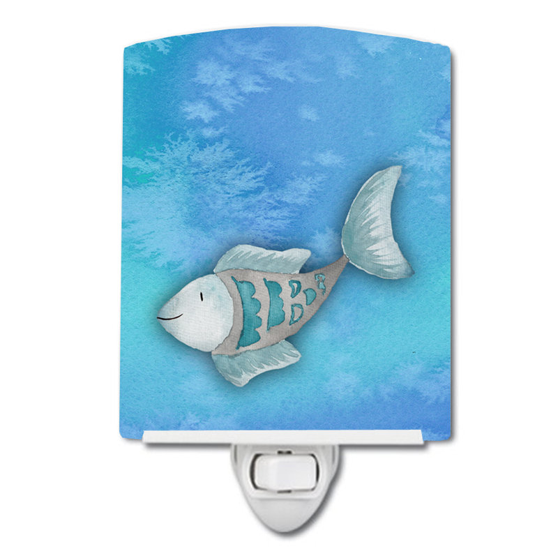 Fish Ceramic Night Light