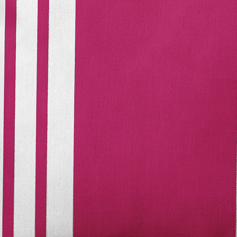 Big and Bold Stripe Reversible Square Throw Pillow, Fuchsia, 20" H x 20" W x 7" D