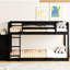 Lit simple superposé au-dessus avec 4 tiroirs pratiques et 3 tablettes pour la maison et le style-82035817-82035818