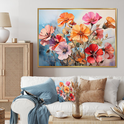 Marieka " Coral Geraniums Garden Symphony II "