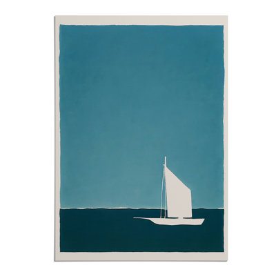 Boat Silhouette - Wall Art