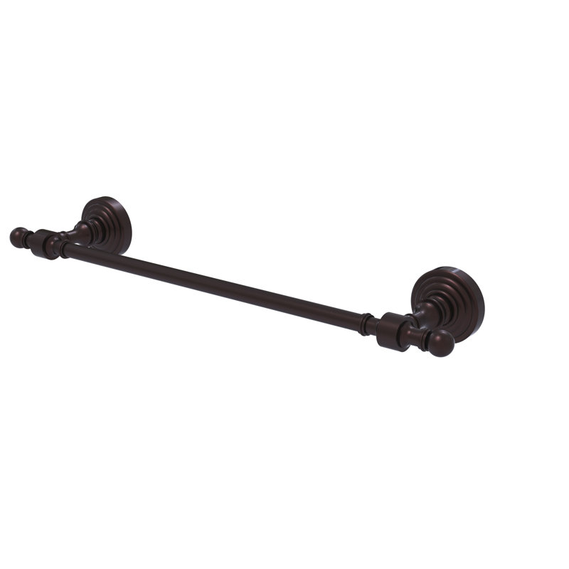 Barre à serviettes murale Retro Wave, Bronze antique, 24"
