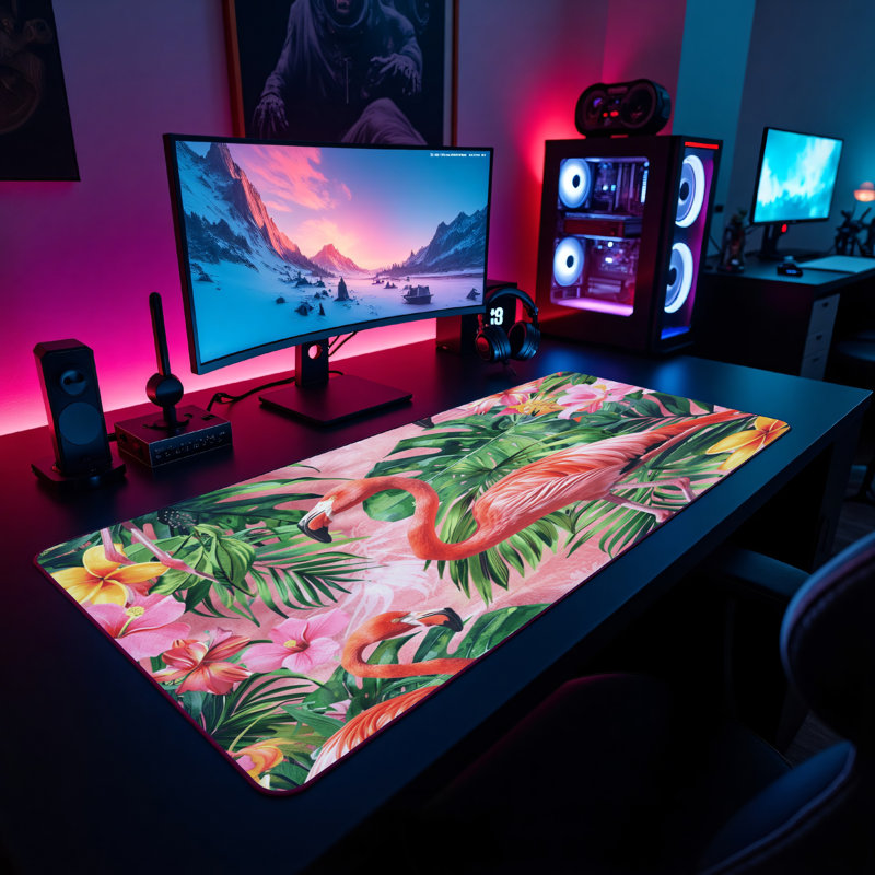 Polyester Desk Pad, 23.6x13.8