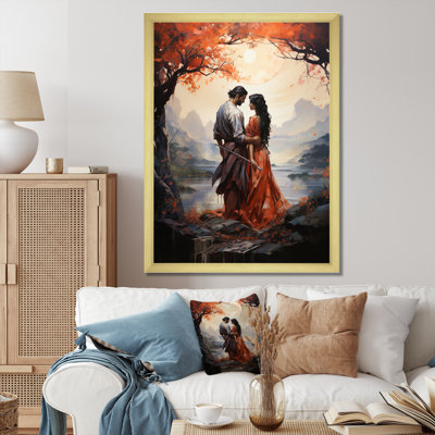 «Bitung Hinduisim Art Rama And II», reproduction d'art sur toile