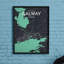 Galway City Map - No Frame Print-1774903720
