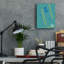 Art mural en verre acrylique, "FLL" par O8, 16 po x 24 po-1523613535