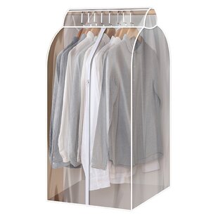 Handy Laundry Clear Vinyl Garment Bag - Protect Your Clothing While  Traveling & Dust Free While Hanging in Your Closet. Ideal for Coats, Suits