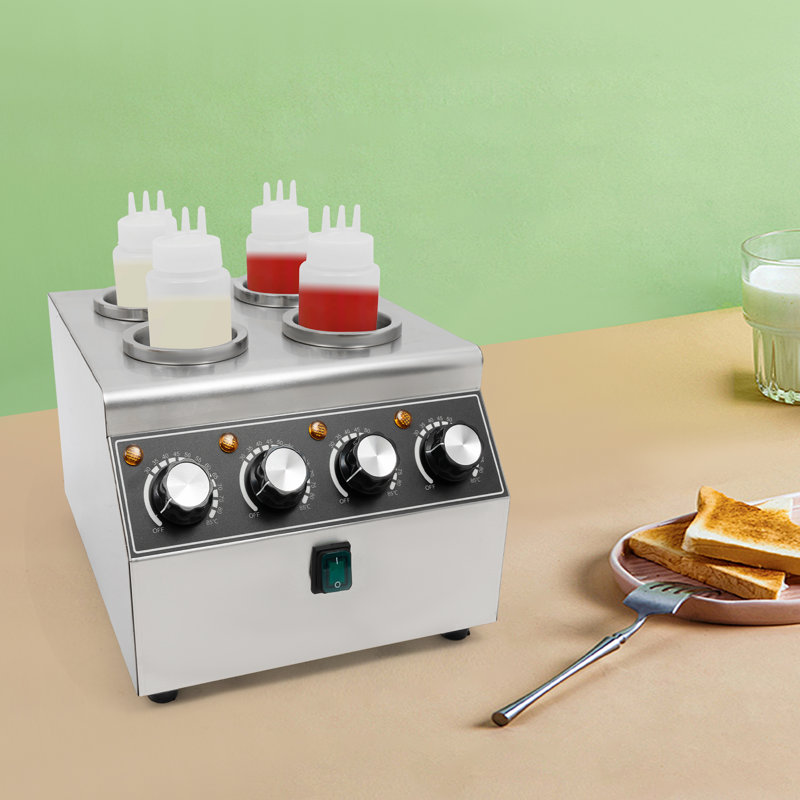 YYBUSHER Electric Sauce Warmer Dispenser
