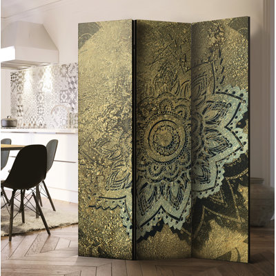 Jawhar Solid Wood Folding Room Divider