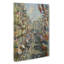 Rue Montorgueil In Paris by Claude Monet - Wrapped Canvas Painting-61884379