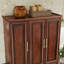 Armoire garde-robe 100% bois avec 3 tiroirs et rangement pour vêtements