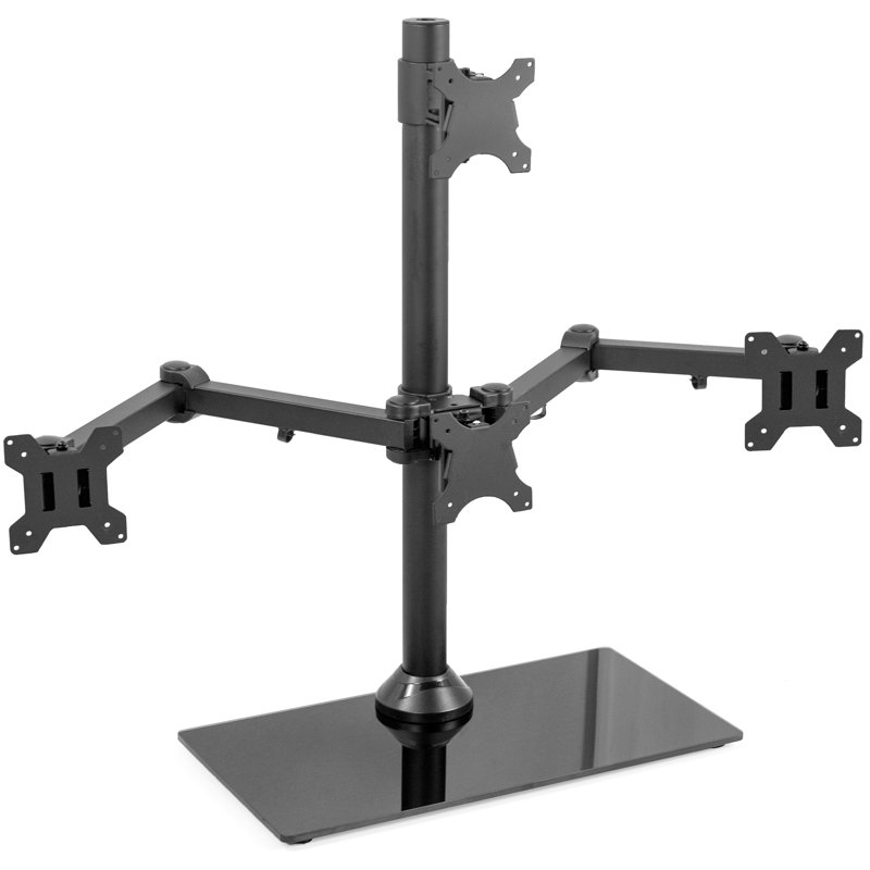 Quad Monitor Desk Stand